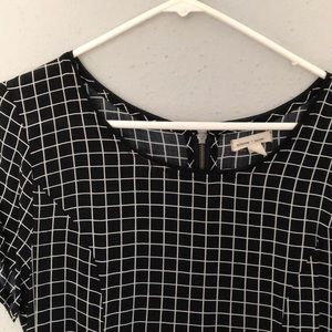 Black and White Dress